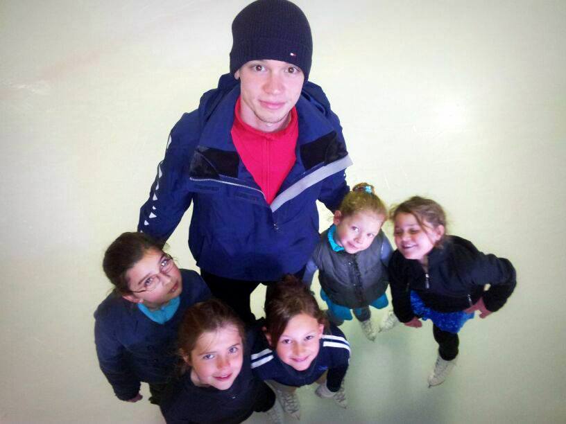 Schaatser maakt eerste rondjes